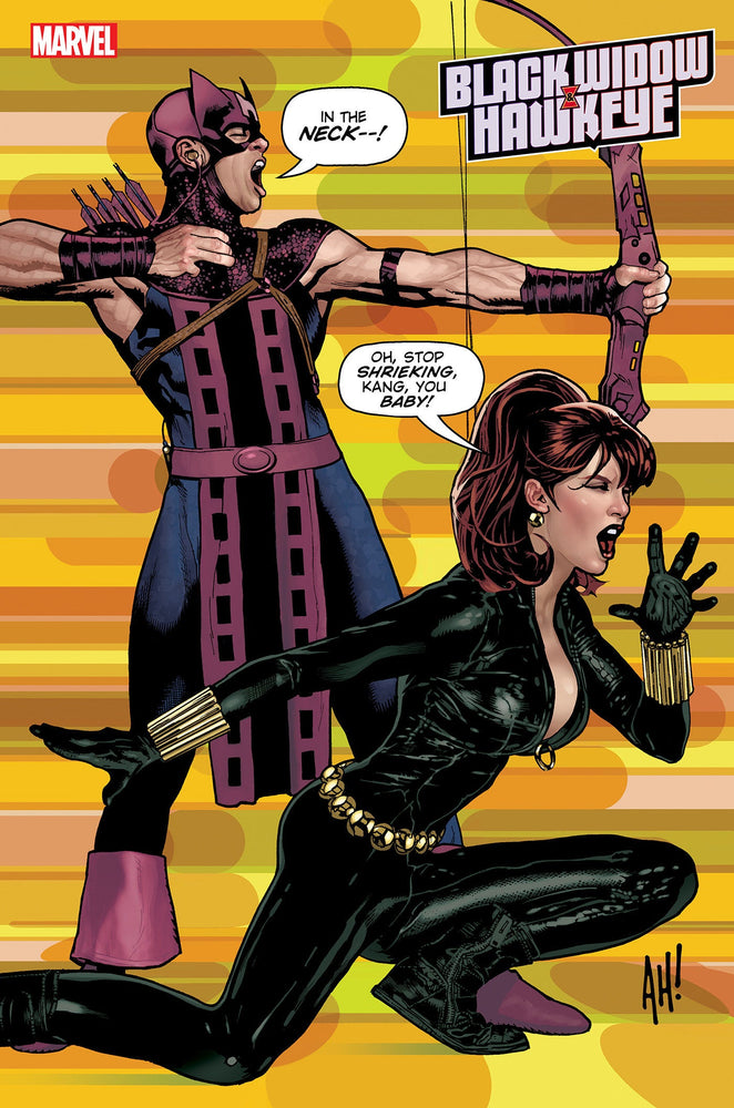 Black Widow & Hawkeye #1 Adam Hughes Variant (ONLINE ORDER ONLY)