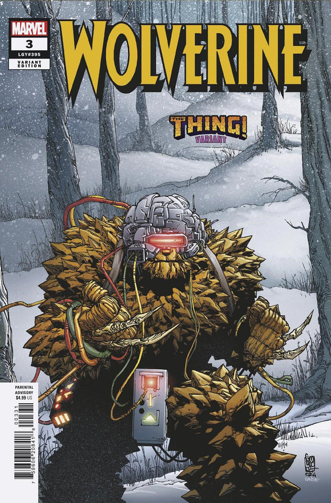 Wolverine #3 Giuseppe Camuncoli The Thing! Variant (Online Order Only)