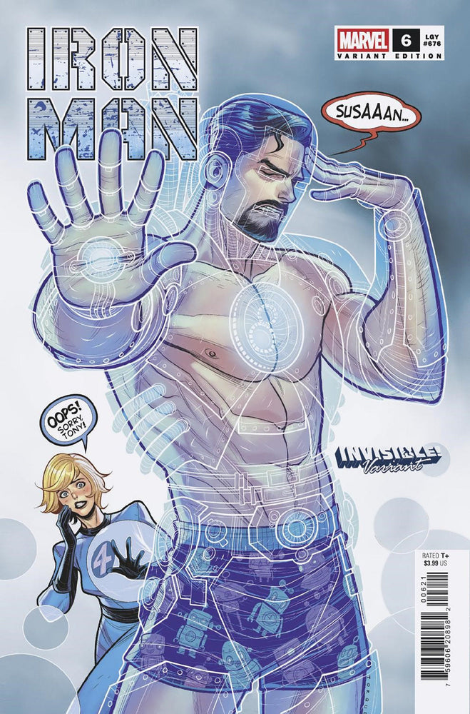 Iron Man #6 Elizabeth Torque Invisible! Variant [Doom] (Online Order Only)