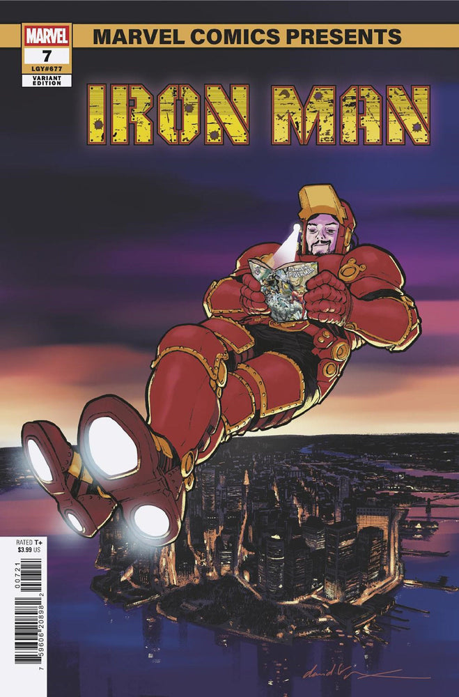 Iron Man #7 David Lopez Marvel Comics Presents Variant [Doom] (Online Order Only)