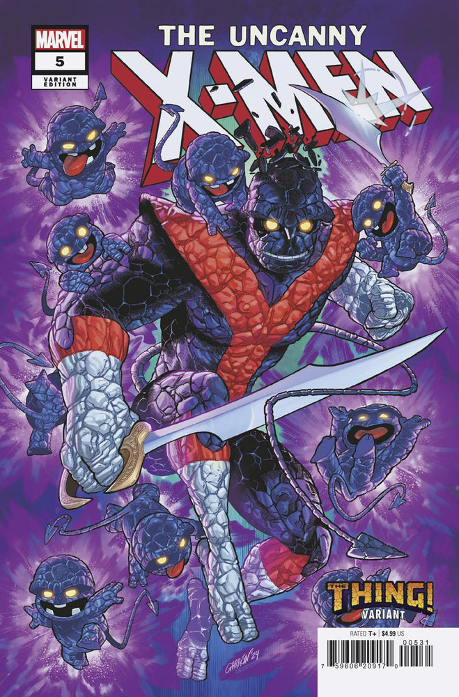 Uncanny X-Men #5 Javier Garron The Thing! Variant (Online Order Only)
