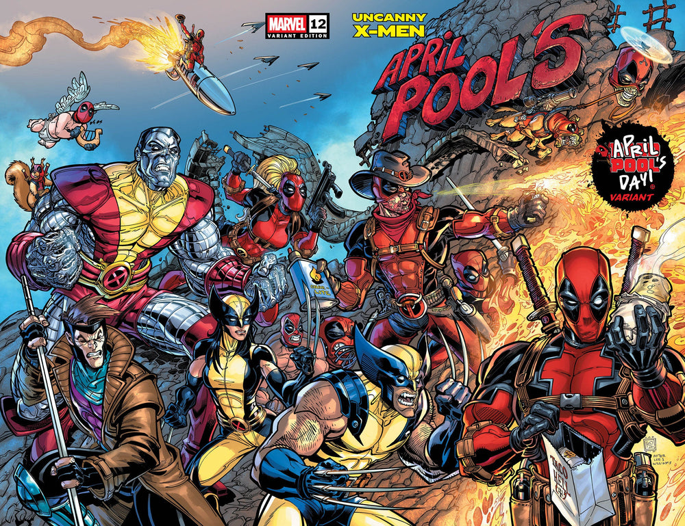 Uncanny X-Men #12 Chad Hardin April Pool'S Day Wraparound Variant (Online Order Only)