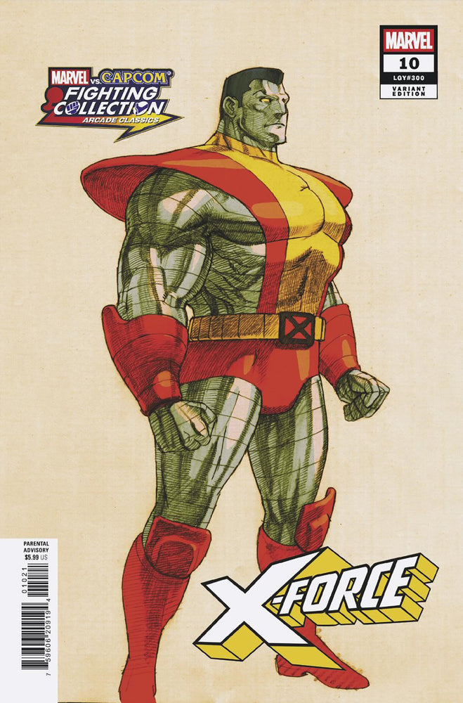 X-Force #10 Bengus Marvel vs. Capcom Variant