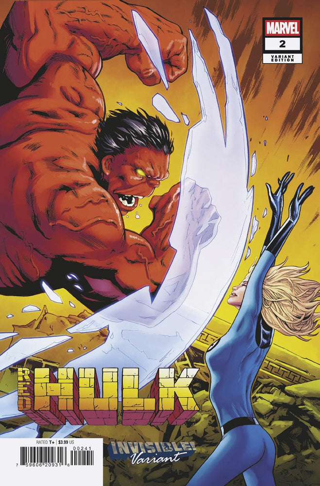 Red Hulk #2 Greg Land Invisible! Variant [Doom] (Online Order Only)