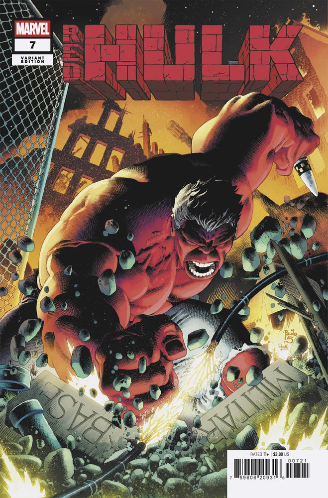 Red Hulk #7 Paulo Siqueira Variant [Doom] (ONLINE ORDER ONLY)