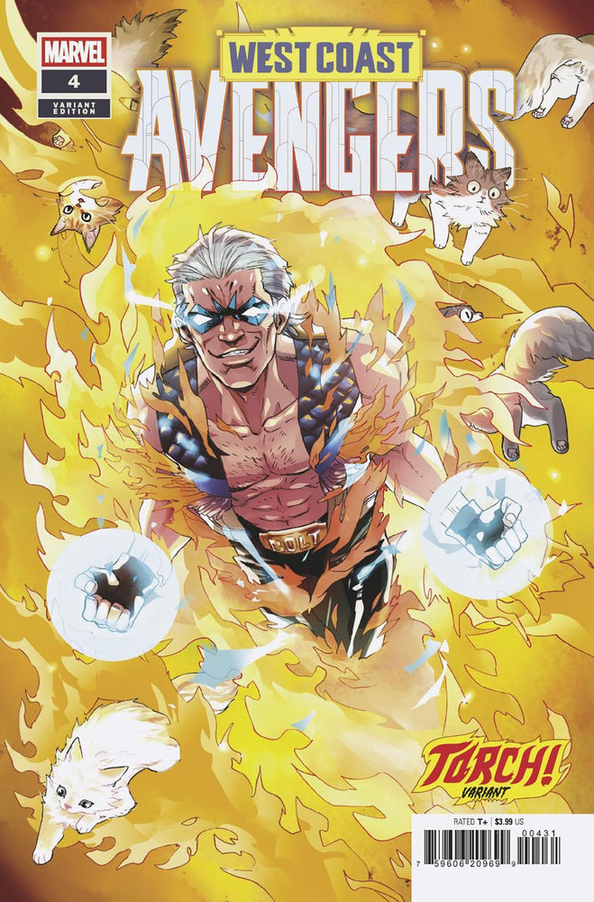 West Coast Avengers #4 Nao Fuji Torch! Variant (Online Order Only)