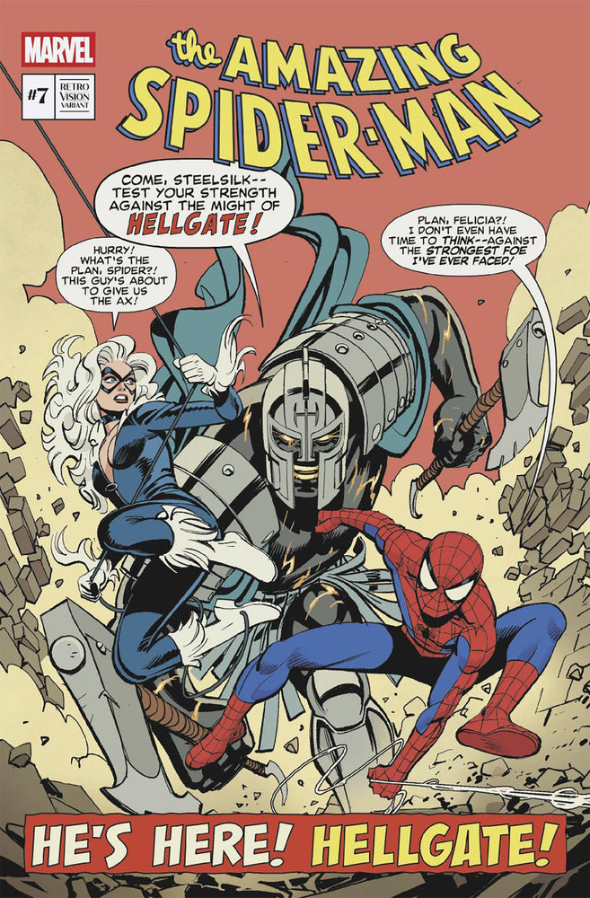 Amazing Spider-Man #7 Leo Romero Retrovision Variant (Online Order Only)