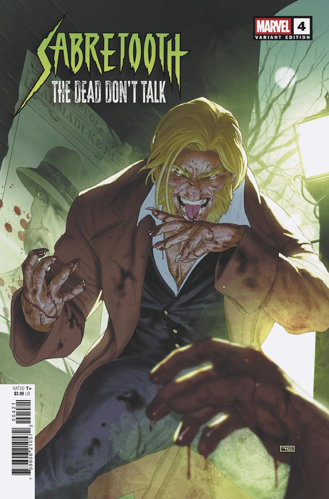 Sabretooth: The Dead Don'T Talk #4 Taurin Clarke Variant (Online Order Only)