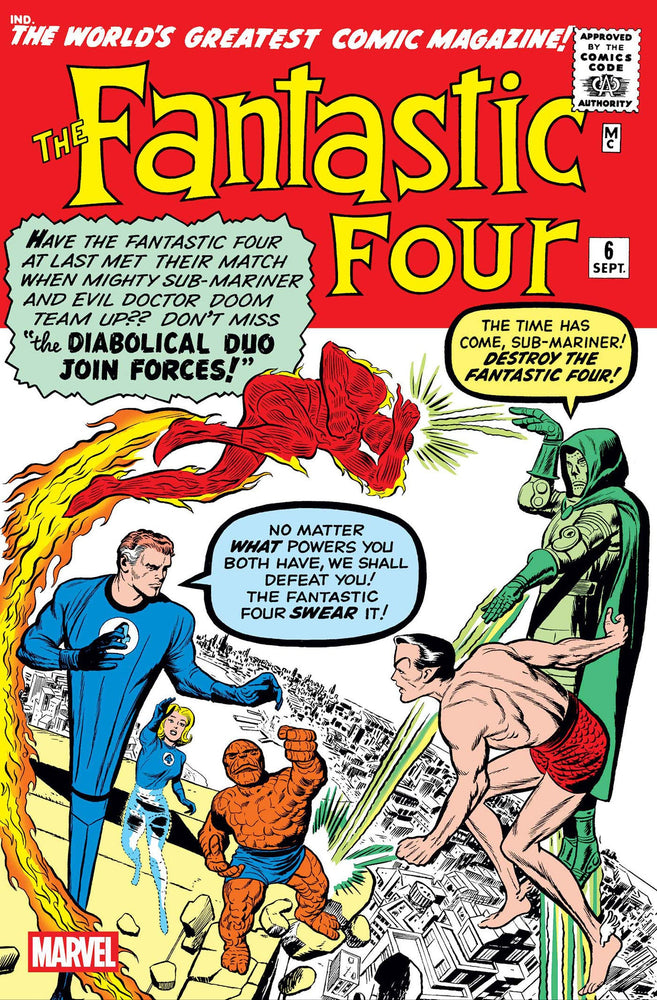 Fantastic Four (1961) #6B Facsimile Edition (Online Order Only)