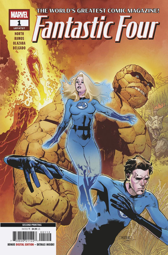 Fantastic Four #1 Mahmud Asrar 2nd Print Variant (ONLINE ORDER ONLY)