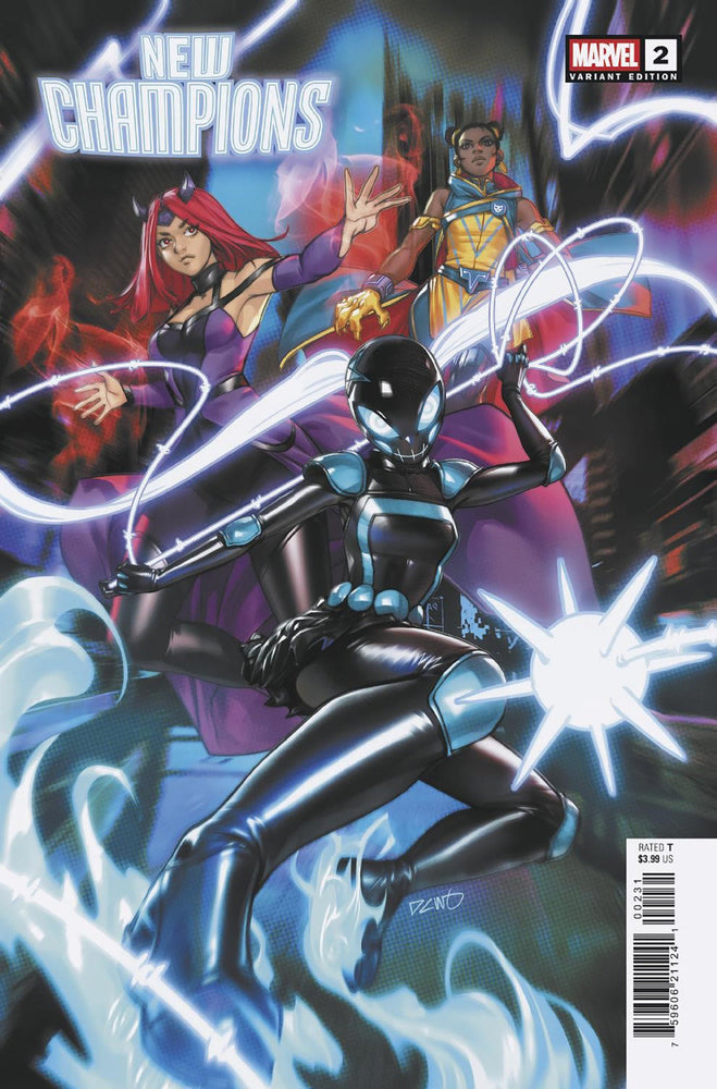 New Champions #2 Derrick Chew Variant (Online Order Only)