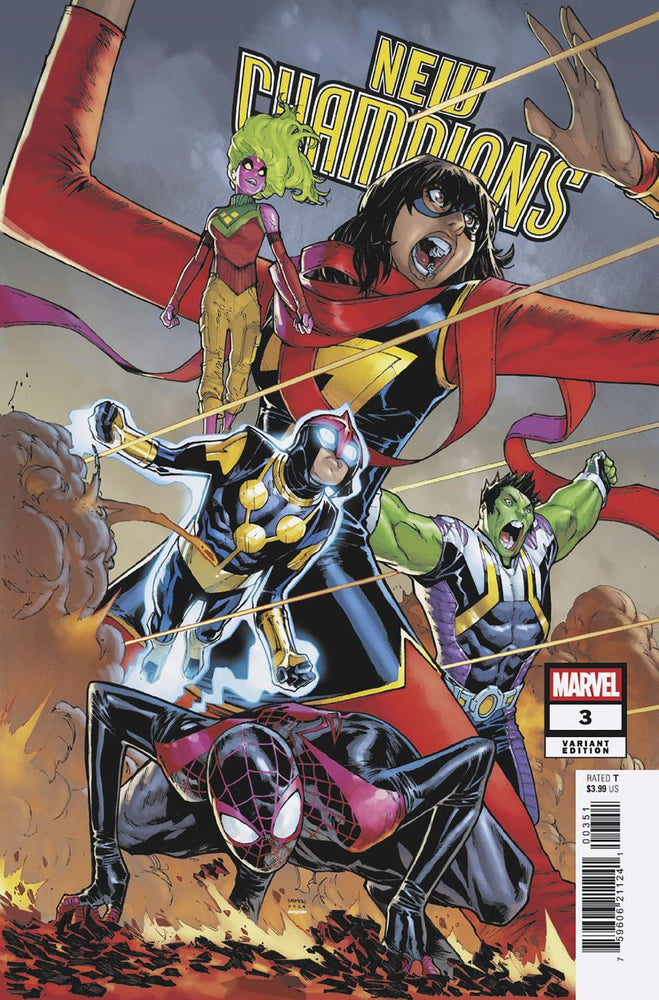 New Champions #3 Humberto Ramos Reunion Variant (Online Order Only)