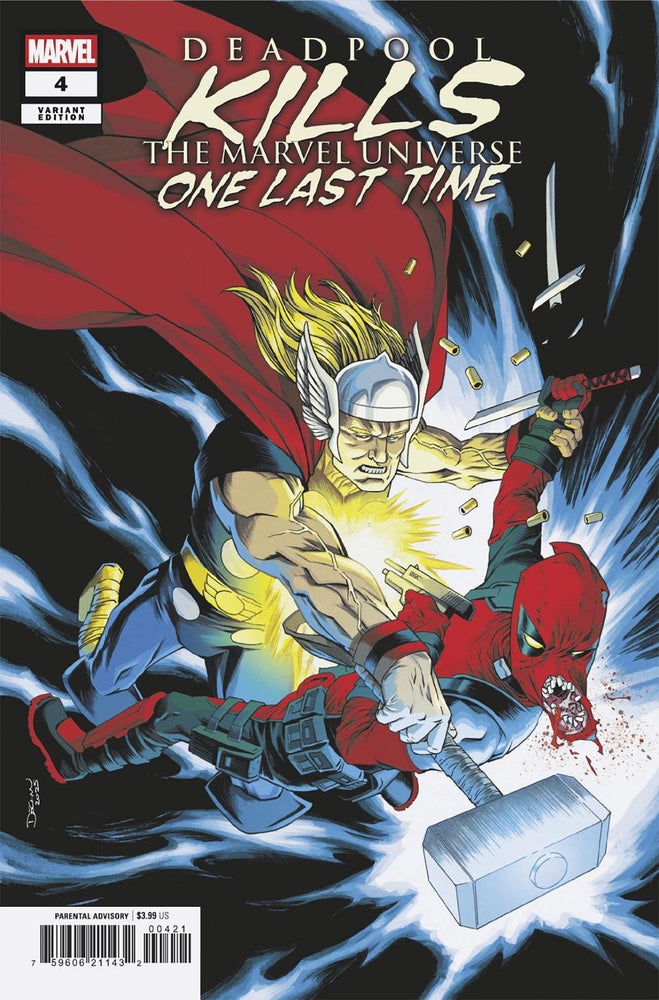 Deadpool Kills The Marvel Universe One Last Time #4 Declan Shalvey Variant (Online Order Only)