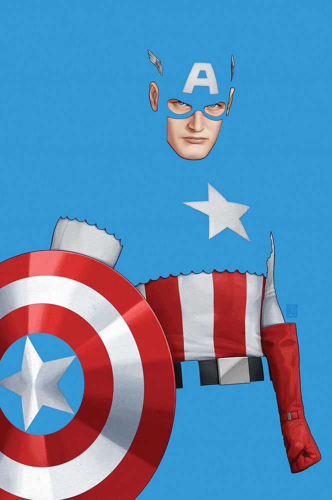 Captain America #2 John Tyler Christopher Negative Space Full Art Variant (ONLINE ORDER ONLY)