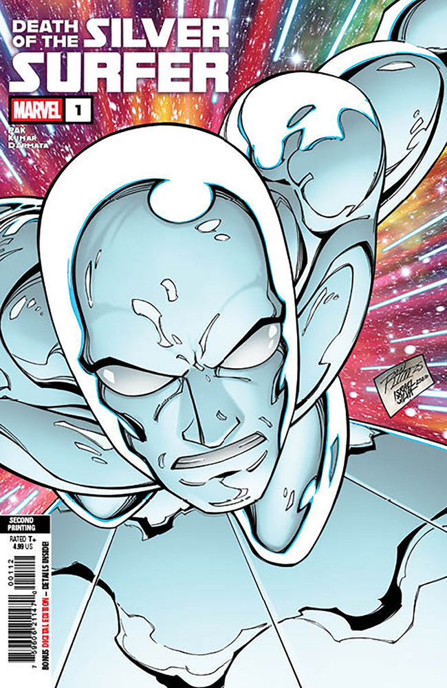 Death Of The Silver Surfer #1 Ron Lim 2nd Print Variant (ONLINE ORDER ONLY)