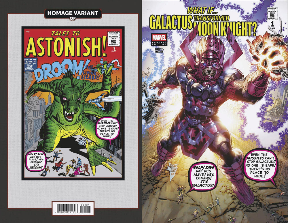 What If...? Galactus: Galactus Transformed Moon Knight? #1 Philip Tan Sci-Fi Hom Age Variant (Online Order Only)