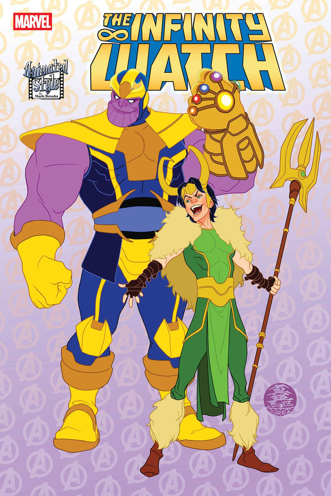 Infinity Watch #3 Mark Brooks Animated-Style Variant (Online Order Only)