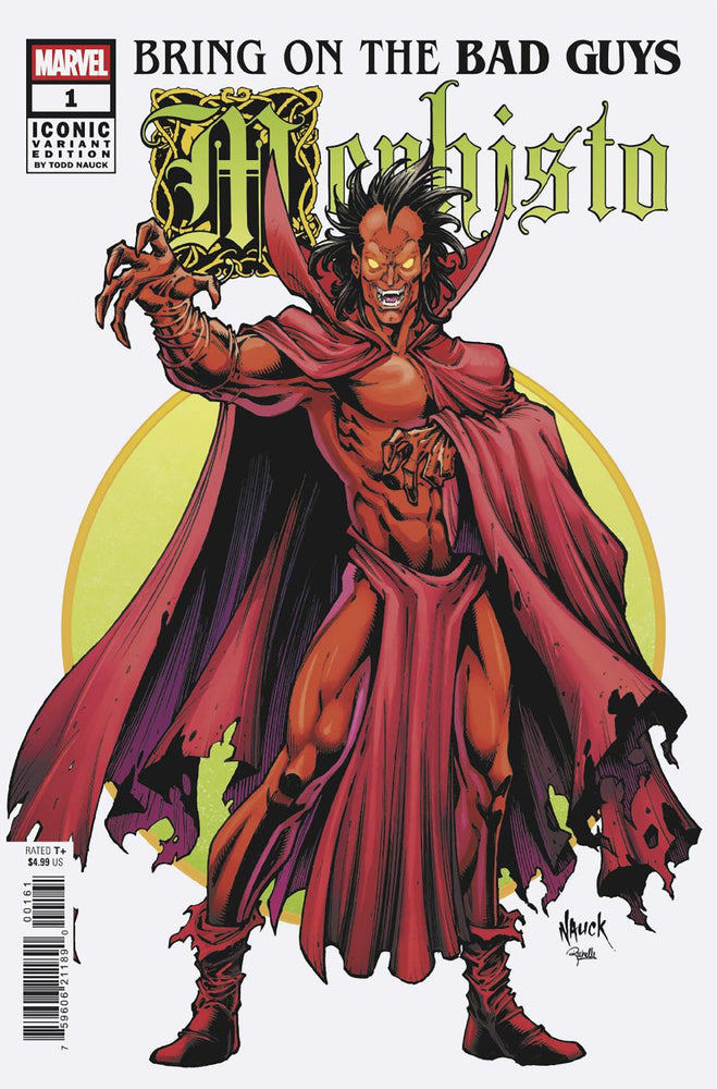 Bring On The Bad Guys: Mephisto #1 Todd Nauck Iconic Variant (ONLINE ORDER ONLY)