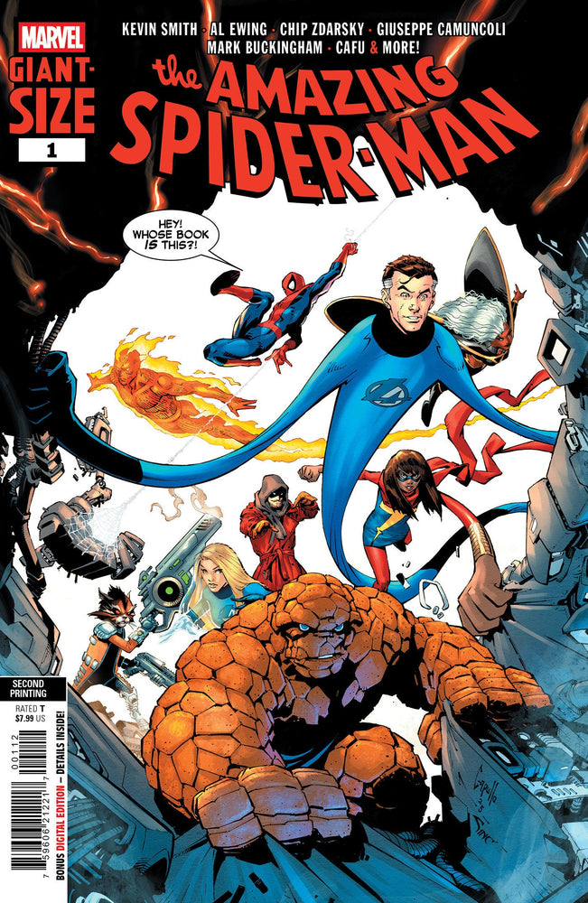 Giant-Size Amazing Spider-Man #1 Greg Capullo 2nd Print Variant (ONLINE ORDER ONLY)