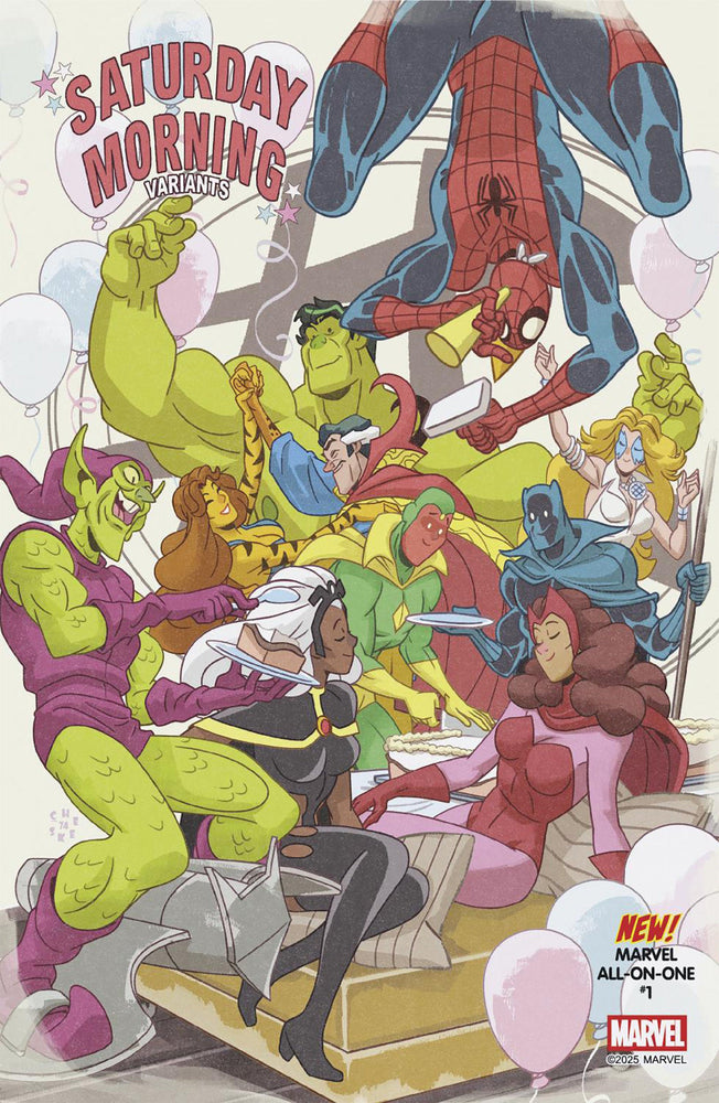 Marvel All-On-One #1 Sean Galloway Saturday Morning Variant (ONLINE ORDER ONLY)