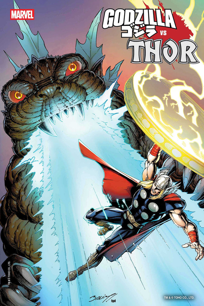 Godzilla Vs. Thor (2025) #1B (Online Order Only)