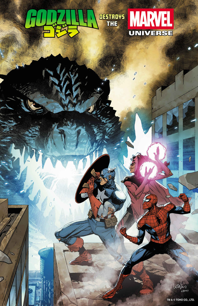 Godzilla Destroys The Marvel Universe (2025) #1B (ONLINE ORDER ONLY)