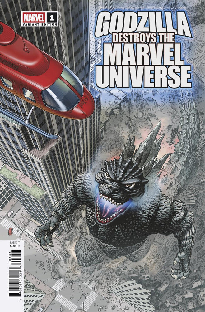 Godzilla Destroys The Marvel Universe (2025) #1C (ONLINE ORDER ONLY)