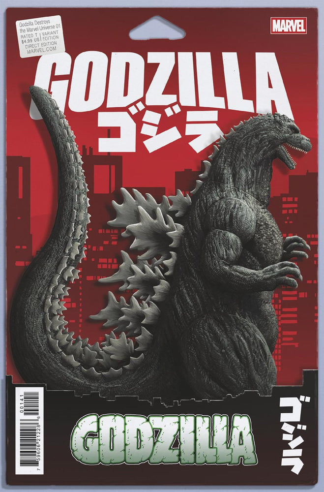 Godzilla Destroys The Marvel Universe (2025) #1D (ONLINE ORDER ONLY)