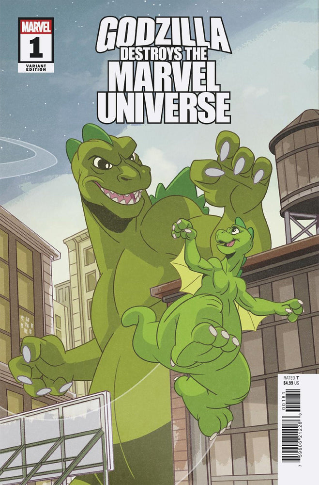 Godzilla Destroys The Marvel Universe (2025) #1F (ONLINE ORDER ONLY)