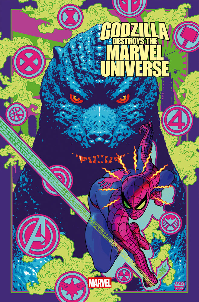 Godzilla Destroys The Marvel Universe #4 Aco Variant (ONLINE ORDER ONLY)