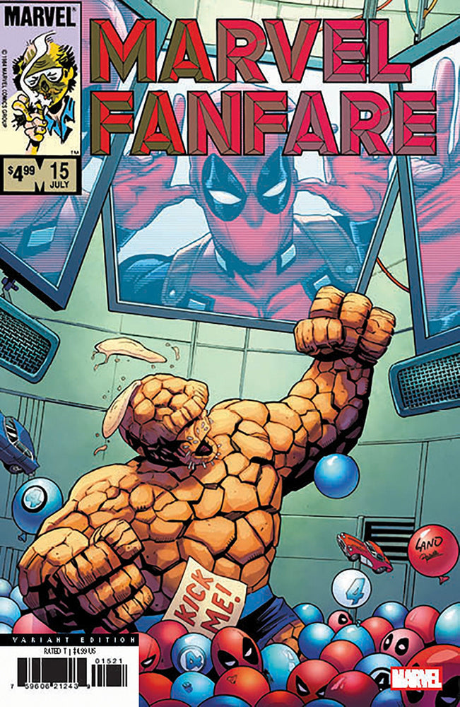 Marvel Fanfare #15 Facsimile Edition Greg Land April Pools Variant (Online Order Only)