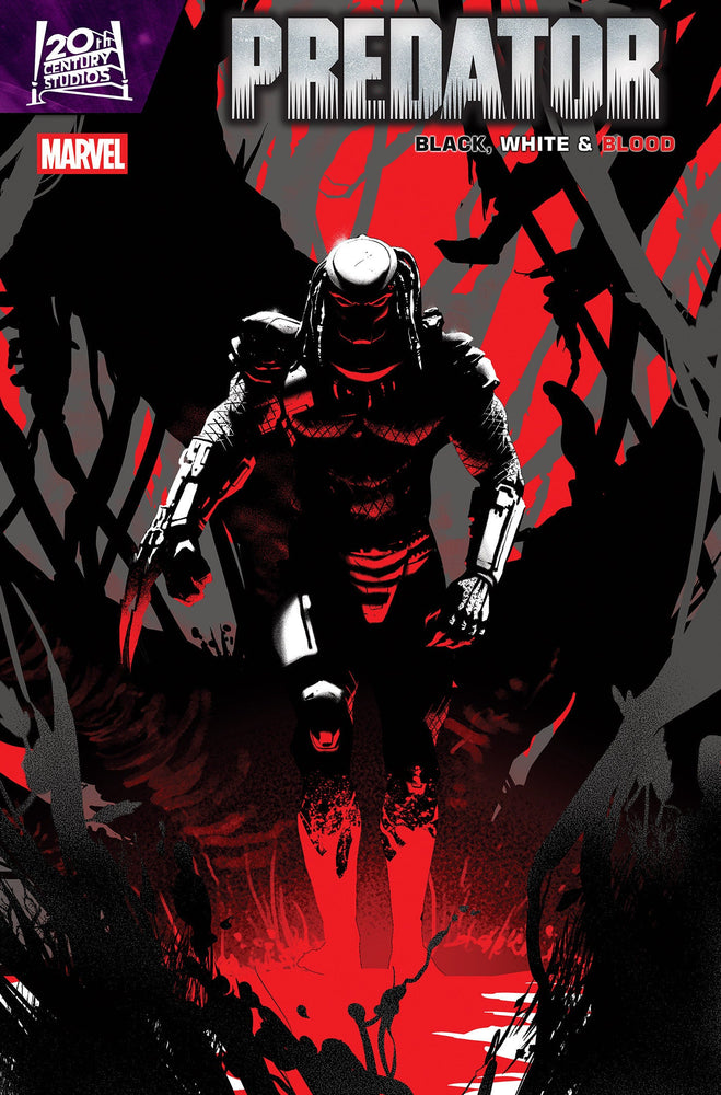 Predator: Black, White & Blood #3 Pete Woods Variant (ONLINE ORDER ONLY)