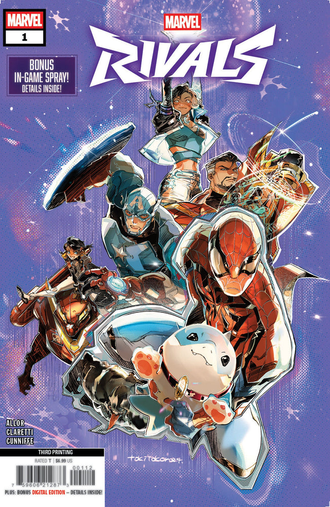 Marvel Rivals #1 Tokitokoro 3 Rd Printing Variant (ONLINE ORDER ONLY)