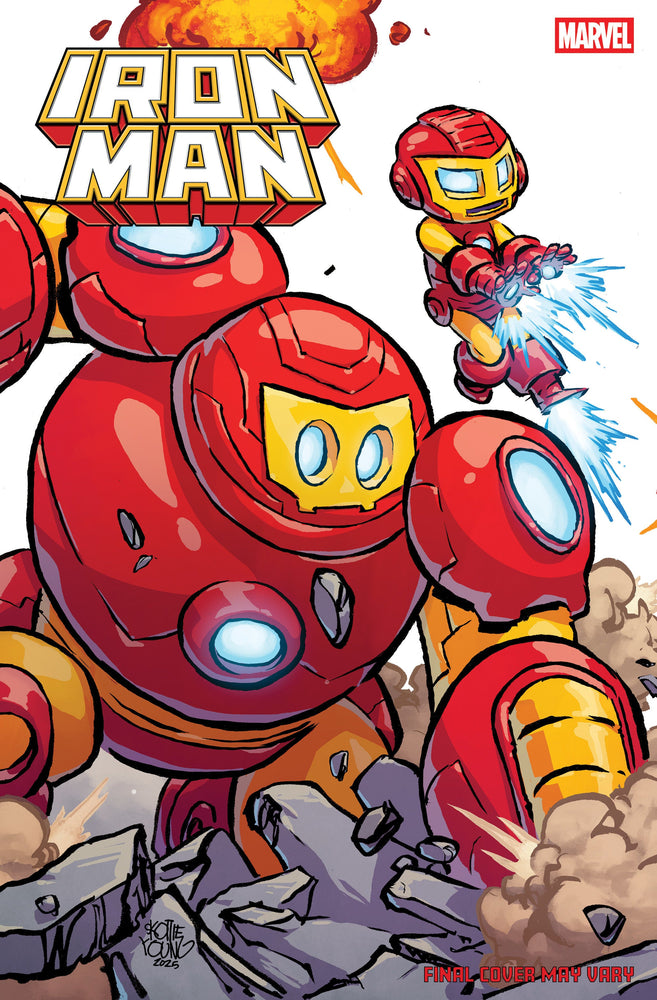 Iron Man #3 Skottie Young 4 Part Connecting Variant (ONLINE ORDER ONLY)