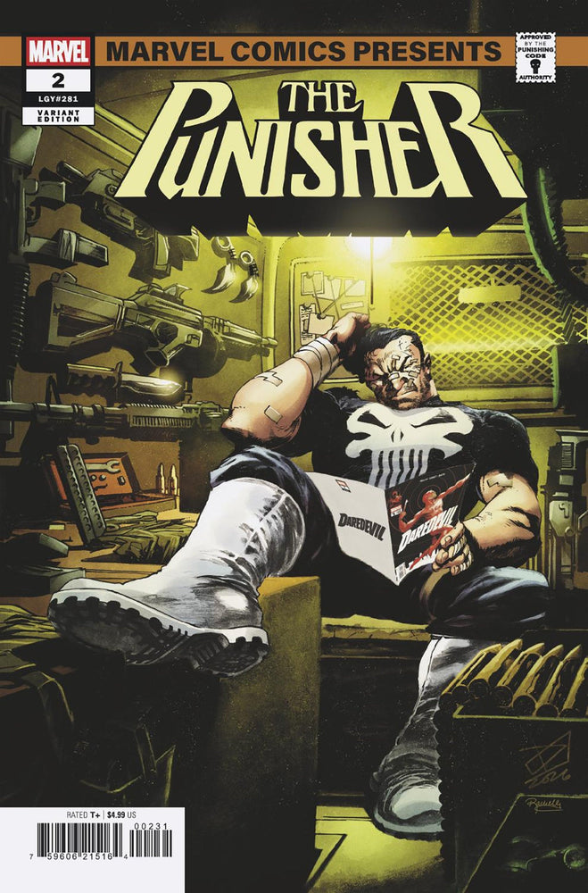 Punisher #2 Devmalya Praminik Marvel Comics Presents Variant (ONLINE ORDER ONLY)