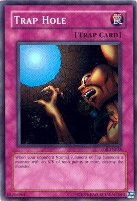 Trap Hole [LOB-EN058] Super Rare (ONLINE ORDER ONLY)