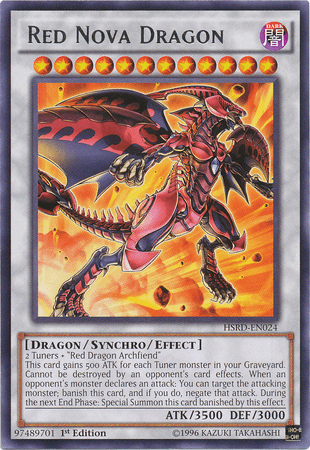 Red Nova Dragon [HSRD-EN024] Rare (ONLINE ORDER ONLY)