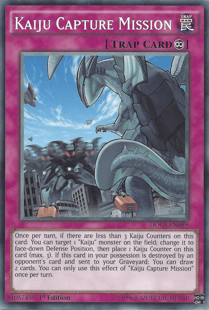 Kaiju Capture Mission [DOCS-EN089] Common (ONLINE ORDER ONLY)