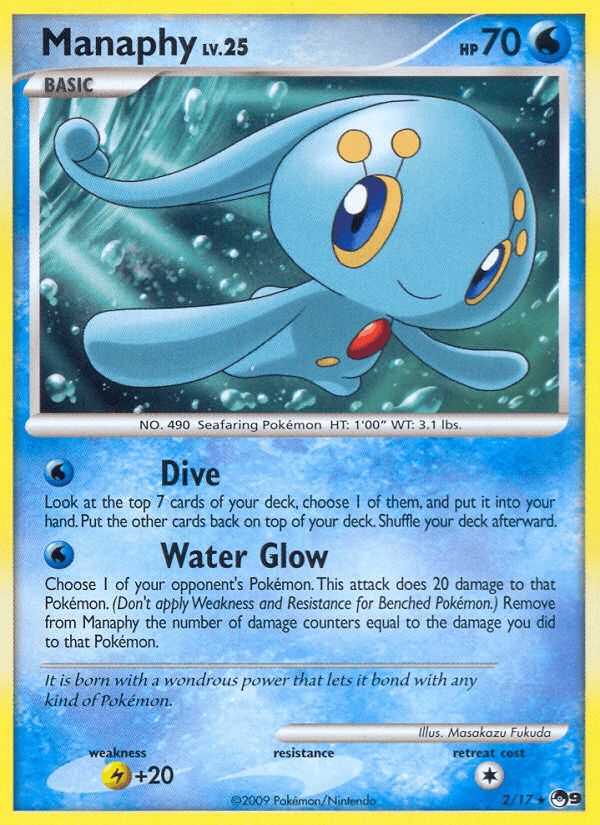 Manaphy (2/17) [POP Series 9] (Online Only)