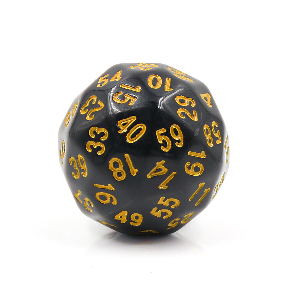 D60-Black Opaque w/Yellow Numbers (Online Only)