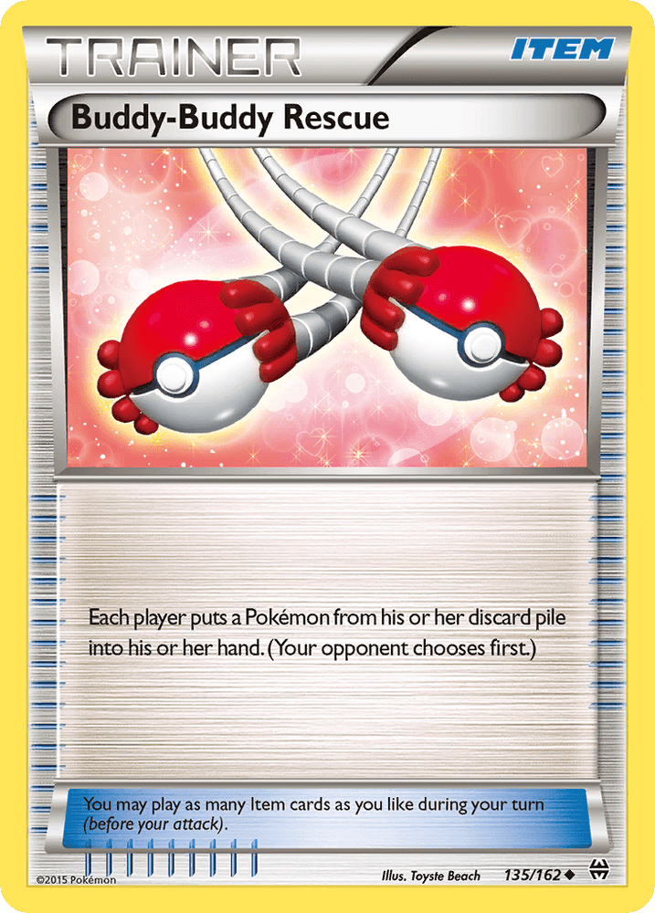 Buddy-Buddy Rescue (135/162) [XY: BREAKthrough] (Online Only)