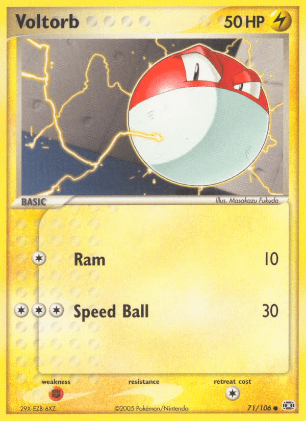 Voltorb (71/106) [EX: Emerald] (Online Only)