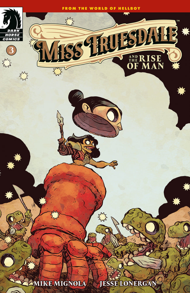Miss Truesdale And The Rise Of Man #3 (Cover B) (Jesse Lonergan) (ONLINE ORDER ONLY)