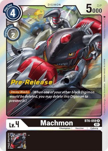 Machmon [BT6-059] [Double Diamond Pre-Release Cards] (ONLINE ORDER ONLY)