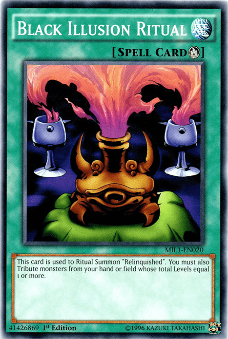 Black Illusion Ritual [MIL1-EN020] Common (ONLINE ORDER ONLY)