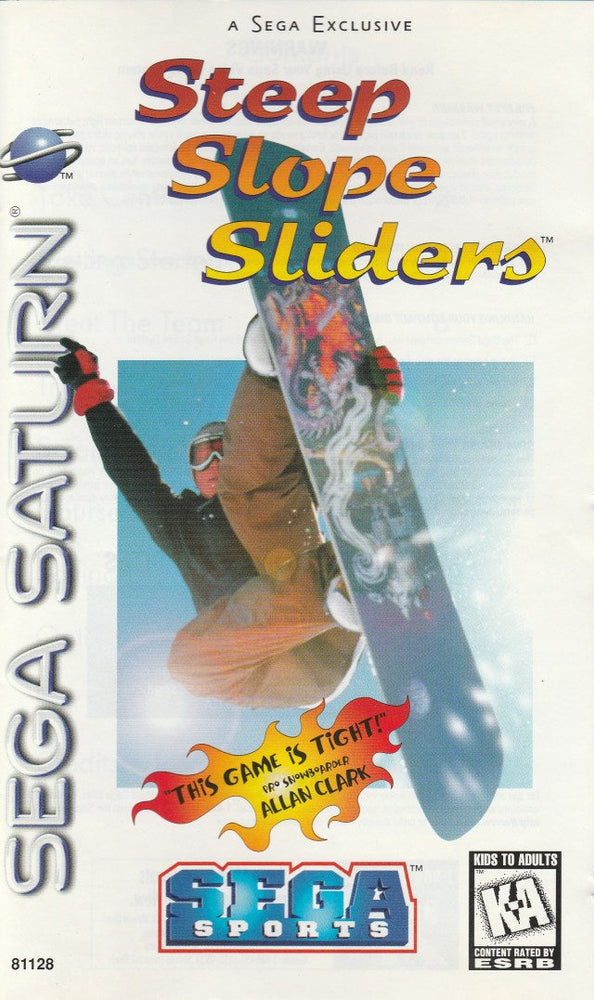 Steep Slope Sliders (Sega Saturn) (ONLINE ORDER ONLY)