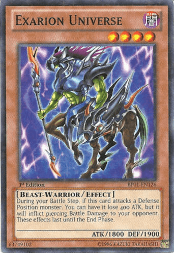 Exarion Universe [BP01-EN126] Starfoil Rare (ONLINE ORDER ONLY)