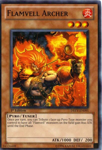 Flamvell Archer [DREV-EN095] Common (ONLINE ORDER ONLY)