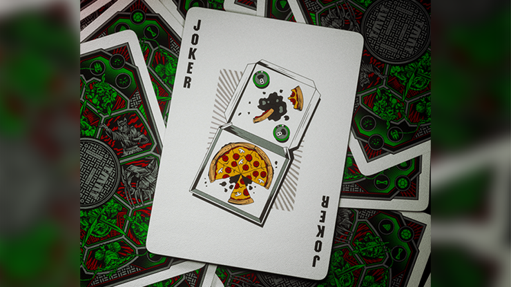 Teenage Mutant Ninja Turtles Playing Cards by theory11 (ONLINE ORDER ONLY)