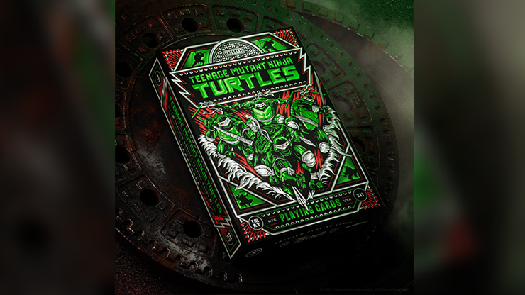 Teenage Mutant Ninja Turtles Playing Cards by theory11 (ONLINE ORDER ONLY)
